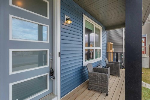 784 Livingston Hill Ne, Calgary, AB - Outdoor With Deck Patio Veranda With Exterior