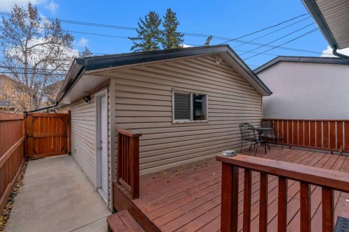 2834 Parkdale Boulevard Nw, Calgary, AB - Outdoor With Deck Patio Veranda With Exterior