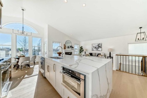 161 West Creek Pond, Chestermere, AB - Indoor Photo Showing Kitchen With Upgraded Kitchen