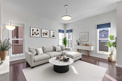 63 Panton View Nw, Calgary, AB - Indoor Photo Showing Living Room