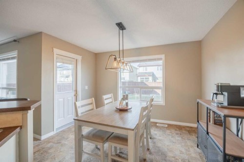 177 Silverado Range View Sw, Calgary, AB - Indoor Photo Showing Dining Room