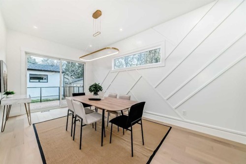 214 27 Avenue Nw, Calgary, AB - Indoor Photo Showing Dining Room