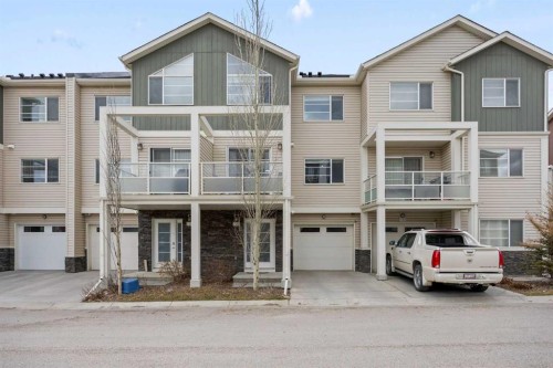 722 Redstone View Ne, Calgary, AB - Outdoor With Balcony With Facade