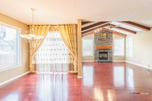 94 Kincora Gardens Nw, Calgary, AB - Indoor With Fireplace