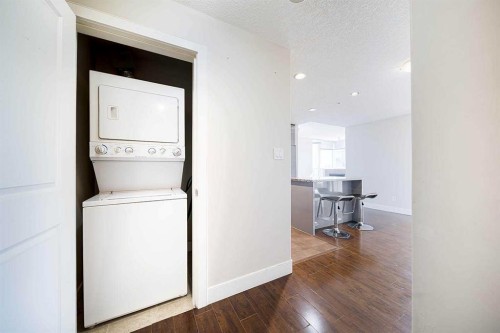 707-77 Spruce Place Sw, Calgary, AB - Indoor Photo Showing Laundry Room