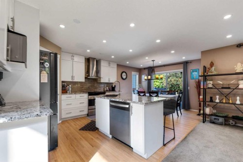 182 Tuscany Ravine Road Nw, Calgary, AB - Indoor Photo Showing Kitchen With Upgraded Kitchen