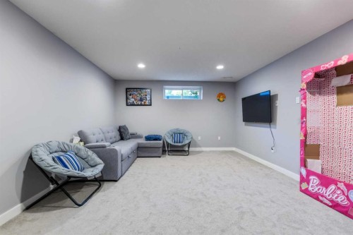 182 Tuscany Ravine Road Nw, Calgary, AB - Indoor Photo Showing Basement