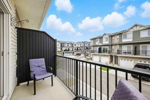 908 Sage Hill Grove Nw, Calgary, AB - Outdoor With Balcony With Exterior