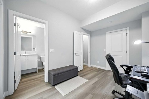 908 Sage Hill Grove Nw, Calgary, AB - Indoor Photo Showing Office