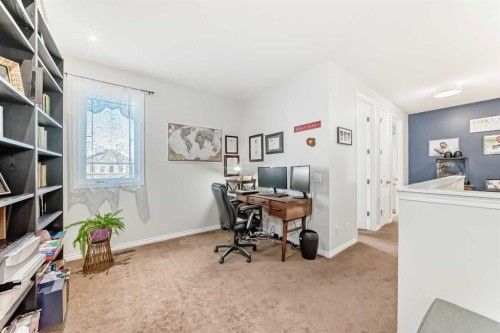 763 Windridge Road Sw, Airdrie, AB - Indoor Photo Showing Office