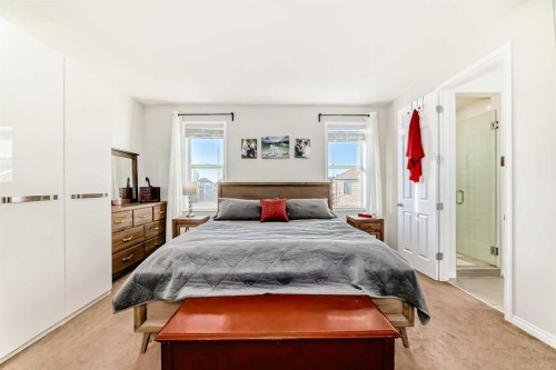 763 Windridge Road Sw, Airdrie, AB - Indoor Photo Showing Bedroom
