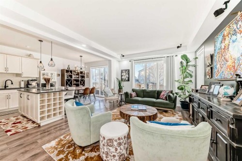 763 Windridge Road Sw, Airdrie, AB - Indoor Photo Showing Living Room