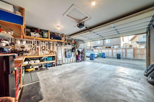 1362 Legacy Circle Se, Calgary, AB - Indoor Photo Showing Garage