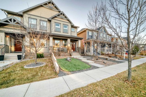 1362 Legacy Circle Se, Calgary, AB - Outdoor With Facade