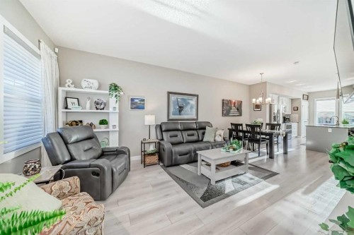 1362 Legacy Circle Se, Calgary, AB - Indoor Photo Showing Living Room