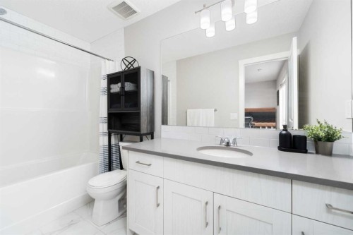 174 Seton Grove Se, Calgary, AB - Indoor Photo Showing Bathroom