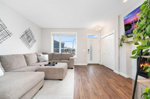 174 Seton Grove Se, Calgary, AB - Indoor Photo Showing Living Room