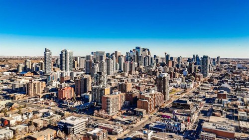 206-1818 14 Street Sw, Calgary, AB - Outdoor With View