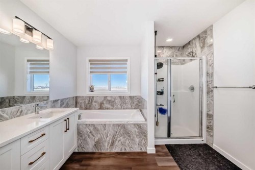 82 Magnolia Court Se, Calgary, AB - Indoor Photo Showing Bathroom