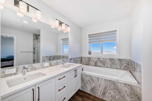 82 Magnolia Court Se, Calgary, AB - Indoor Photo Showing Bathroom