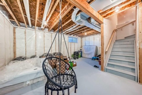 82 Magnolia Court Se, Calgary, AB - Indoor Photo Showing Basement