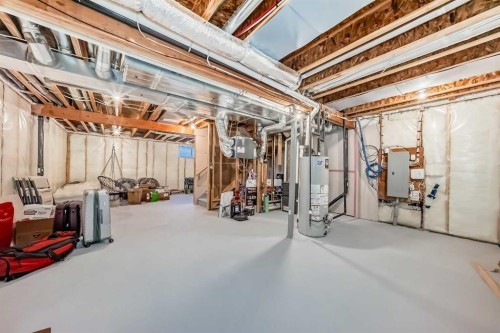 82 Magnolia Court Se, Calgary, AB - Indoor Photo Showing Basement