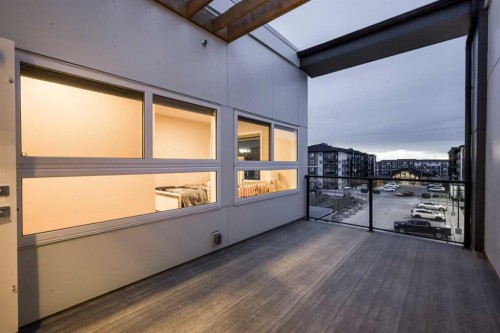 2226-151 Skyview Bay Ne, Calgary, AB - Outdoor With Balcony With Exterior