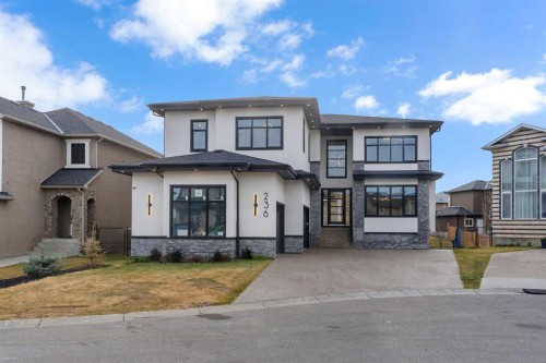 236 East Lakeview Place, Chestermere, AB - Outdoor With Facade