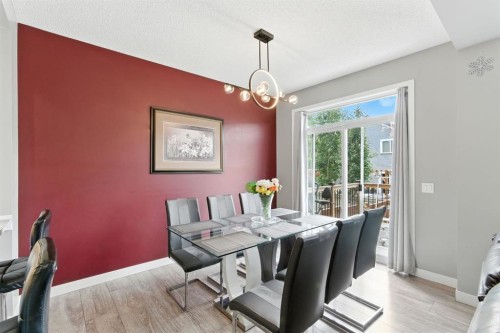 313 Kings Heights Drive Se, Airdrie, AB - Indoor Photo Showing Dining Room