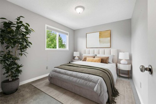 103 Sandarac Place Nw, Calgary, AB - Indoor Photo Showing Bedroom