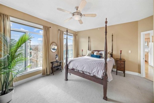 401-4 14 Street Nw, Calgary, AB - Indoor Photo Showing Bedroom