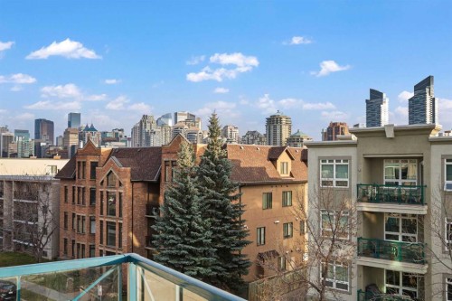 401-4 14 Street Nw, Calgary, AB - Outdoor With Balcony