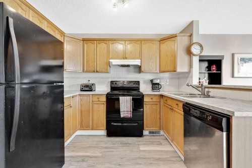 166 Harvest Rose Circle Ne, Calgary, AB - Indoor Photo Showing Kitchen With Double Sink