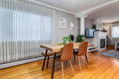 105-230 21 Avenue Sw, Calgary, AB - Indoor Photo Showing Dining Room