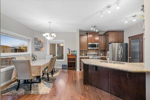 187 Sage Hill Green Nw, Calgary, AB - Indoor Photo Showing Kitchen With Stainless Steel Kitchen With Upgraded Kitchen