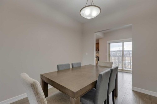 1404-121 Copperpond Common Se, Calgary, AB - Indoor Photo Showing Dining Room