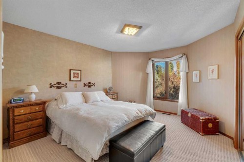 223 Shawnee Mews Sw, Calgary, AB - Indoor Photo Showing Bedroom