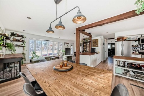 2155 Mackid Crescent Ne, Calgary, AB - Indoor Photo Showing Dining Room