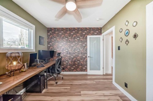 2155 Mackid Crescent Ne, Calgary, AB - Indoor Photo Showing Office