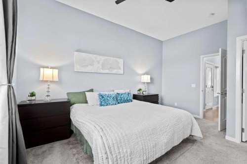 103 Masters Heights Se, Calgary, AB - Indoor Photo Showing Bedroom