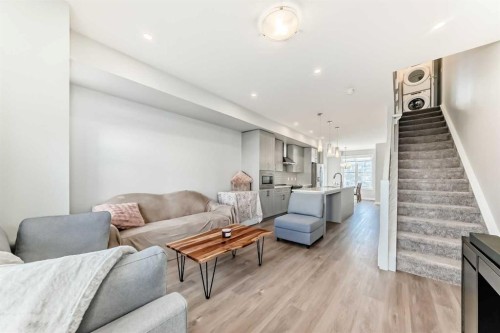 1409 Sage Hill Grove Nw, Calgary, AB - Indoor Photo Showing Living Room