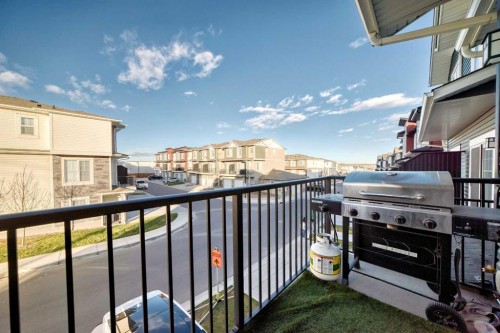 1409 Sage Hill Grove Nw, Calgary, AB - Outdoor With Balcony With Exterior