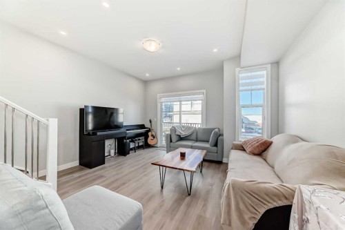 1409 Sage Hill Grove Nw, Calgary, AB - Indoor Photo Showing Living Room