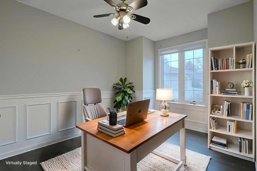 220 Silver Creek Mews Nw, Calgary, AB - Indoor Photo Showing Office