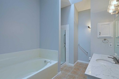 220 Silver Creek Mews Nw, Calgary, AB - Indoor Photo Showing Bathroom