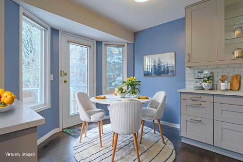 220 Silver Creek Mews Nw, Calgary, AB - Indoor Photo Showing Dining Room