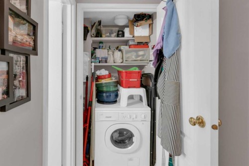 606-1328 13 Avenue Sw, Calgary, AB - Indoor Photo Showing Laundry Room