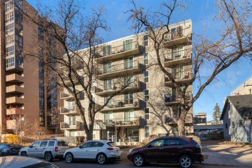 606-1328 13 Avenue Sw, Calgary, AB - Outdoor With Balcony With Facade