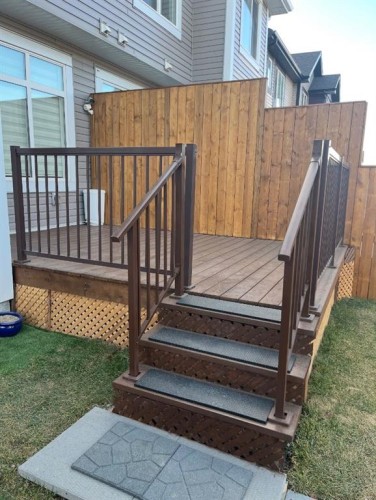 10077 46 Street Ne, Calgary, AB - Outdoor With Deck Patio Veranda With Exterior