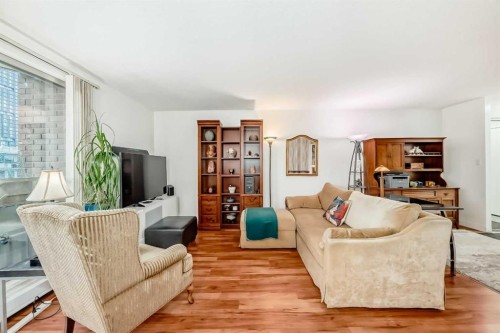 602-340 14 Avenue Sw, Calgary, AB - Indoor Photo Showing Living Room